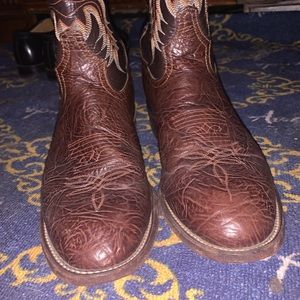 Only worn one time! Tony Lama CT2032 Men's Stockman Boots size 9.5.